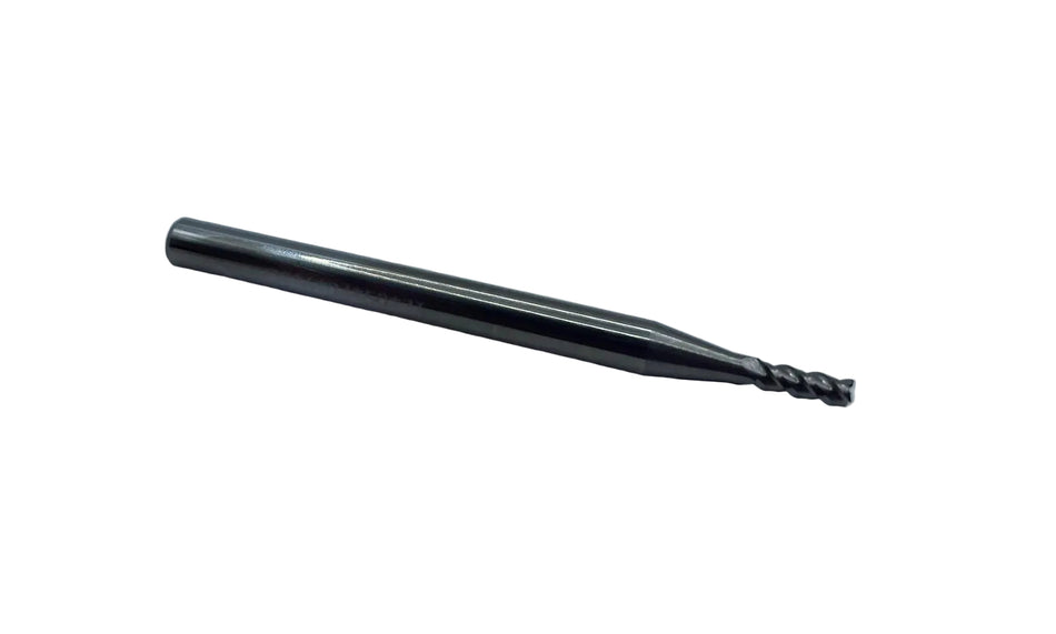 VHM-Schaftfräser, unbeschichtet, 2mm